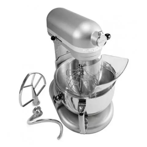 KitchenAid Commercial Series 8-Qt Bowl Lift Stand Mixer Nickel