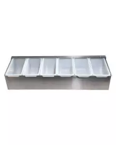 Cambro 12RS12110  12-Bin Condiment Organizer (Black)