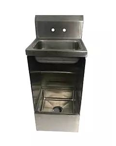 Crown Verity CV-PHS-2 Double Bowl Hot/Cold Portable Hand Sink