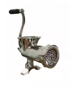 Omcan Manual Meat Grinder #22 Cast Iron