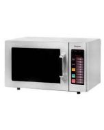 Amana RMS10TSA Stainless Steel Commercial Microwave with Push Button Controls - 120V, 1000W